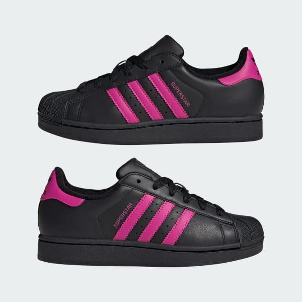 adidas Superstar II Shoes Core Black 5 Womens Product Image