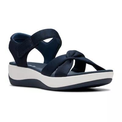 Clarks Cloudsteppers Womens Arla Daisy Wedge Sandals Product Image