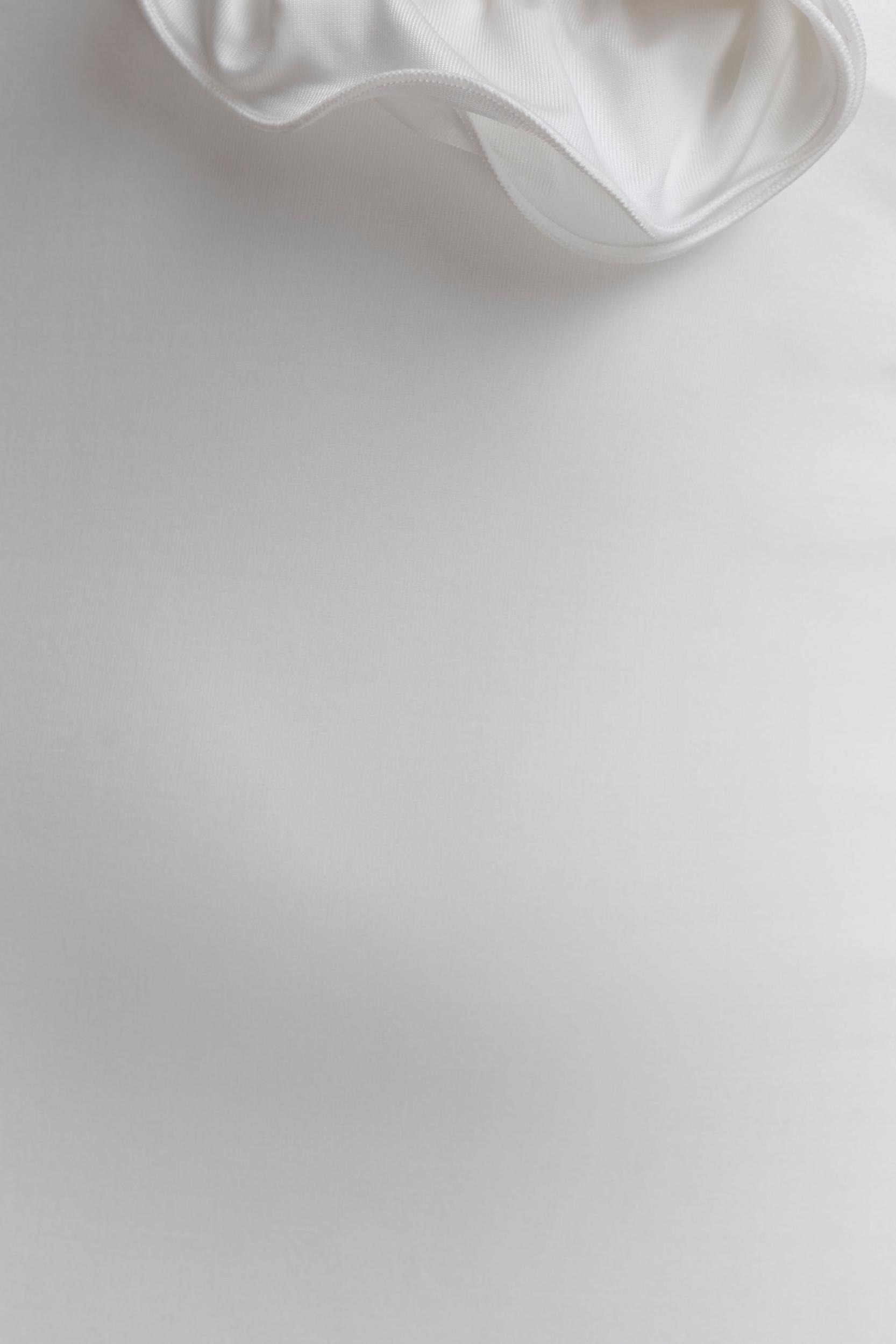 Allegra Off Shoulder Ruffle Midi Dress - Ivory Product Image