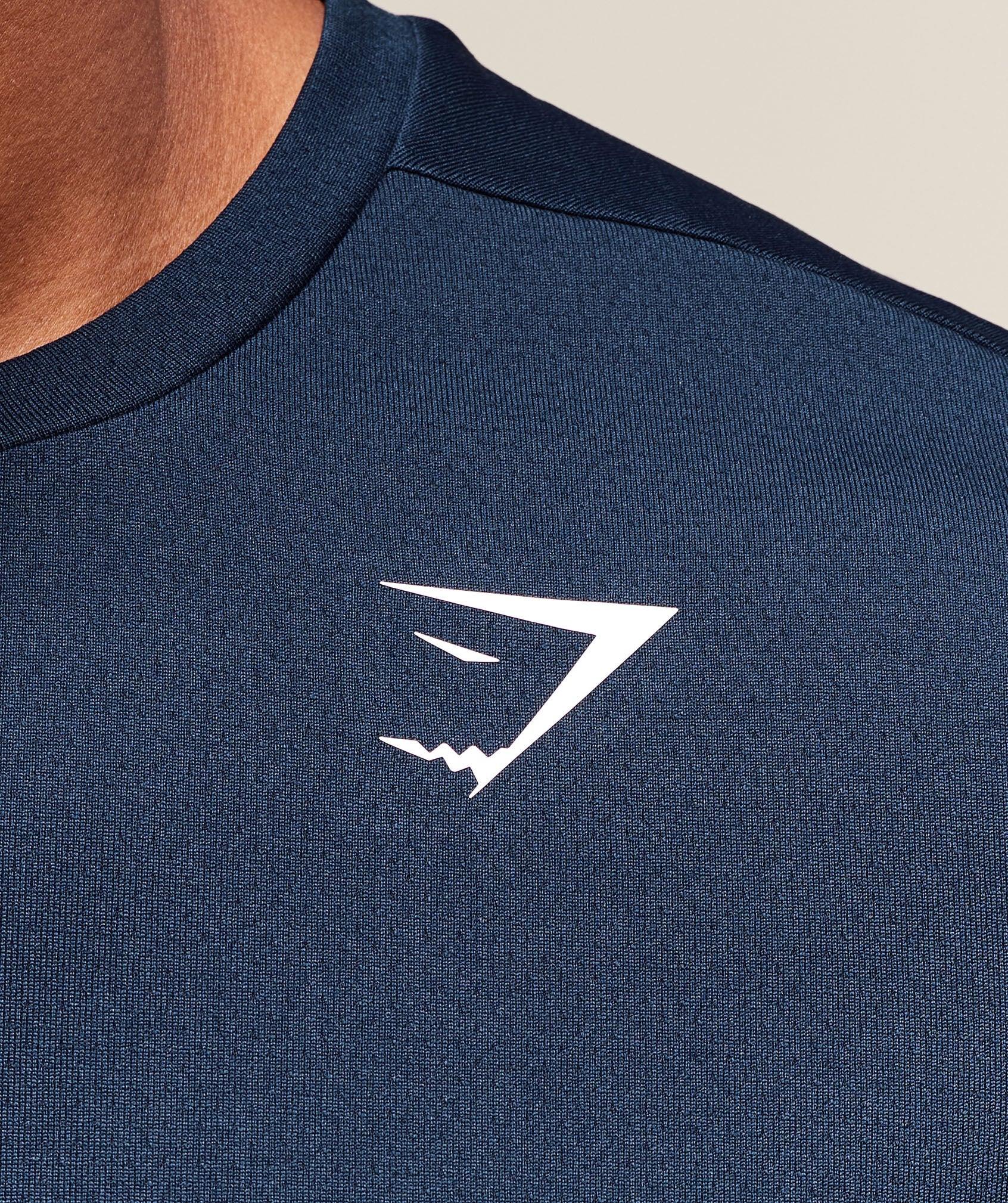 Gymshark Arrival Regular Fit T-Shirt - Navy Male Product Image