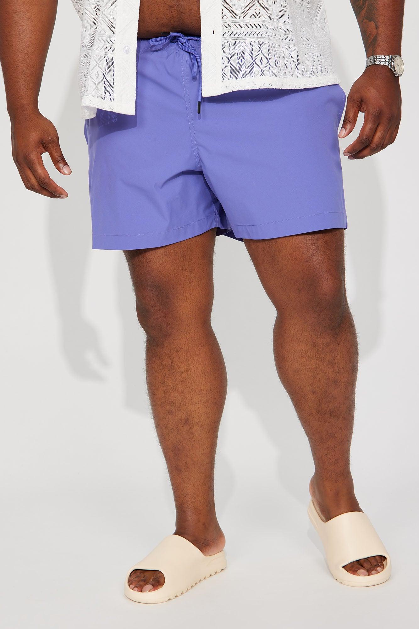 Born 2 Fly Print Change Swim Mid Trunk - Pink Product Image