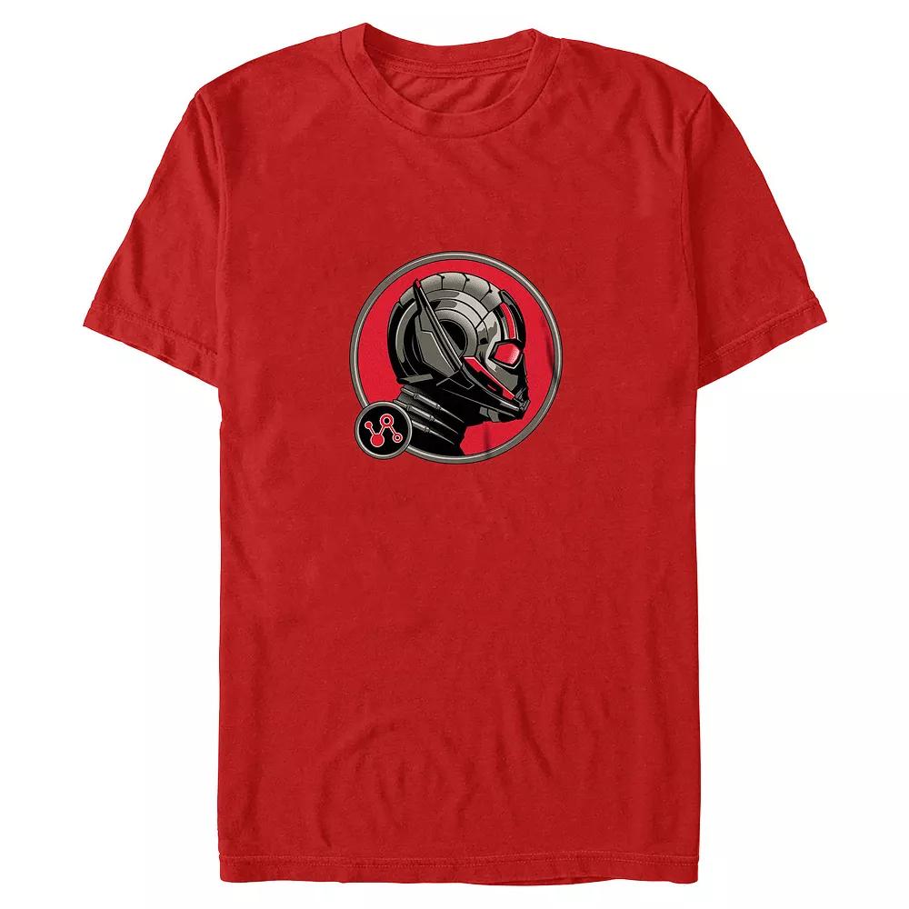Men's Marvel Ant-Man And The Wasp: Quantumania Ant-Man Helmet Badge Tee,  Product Image