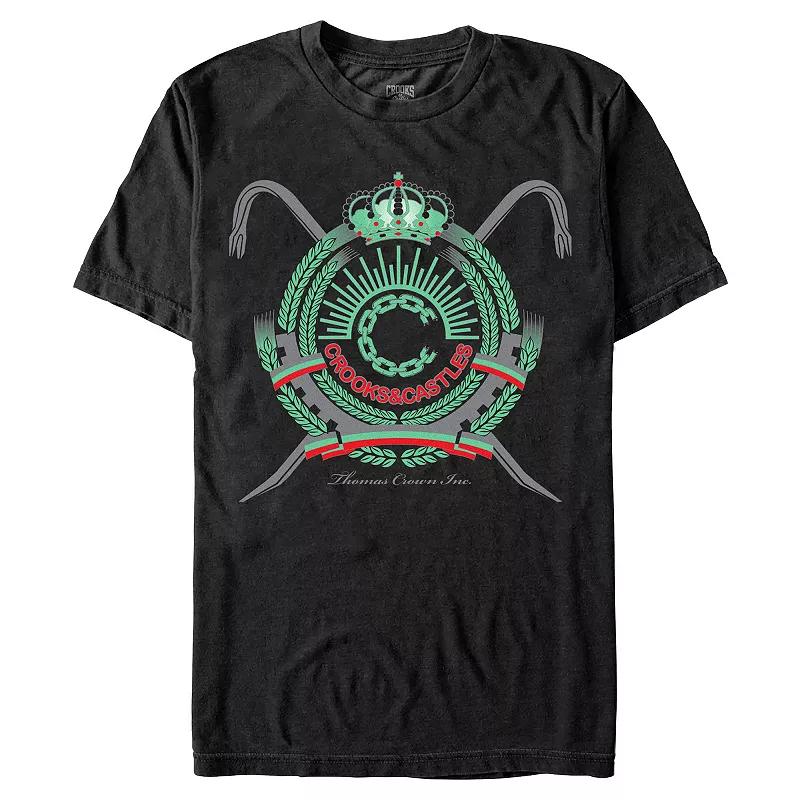 Men's Crooks And Castle Thomas Crown Inc, Graphic Tee,  Product Image