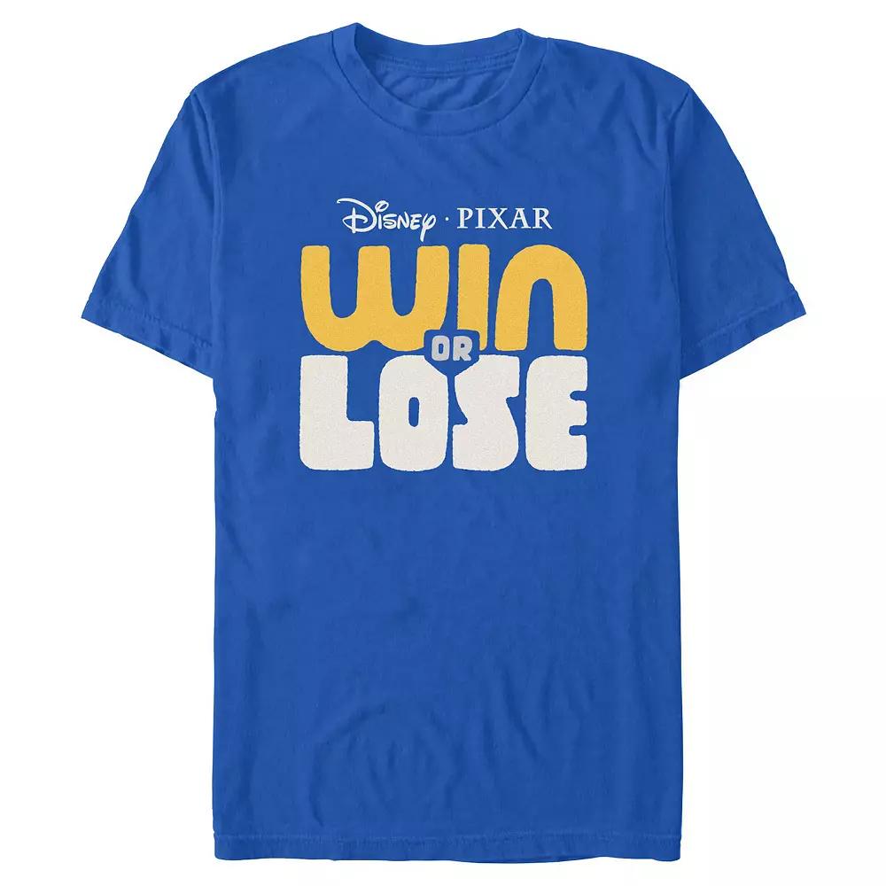 Men's Win Or Lose Big Logo Graphic Tee, Size: XS, Royal Product Image