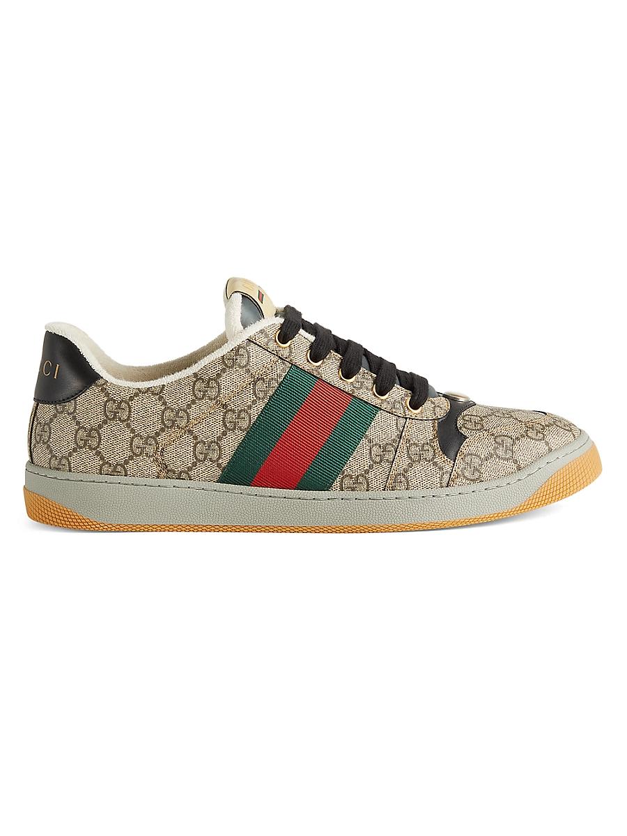 Mens Screener GG Supreme Canvas Sneakers Product Image