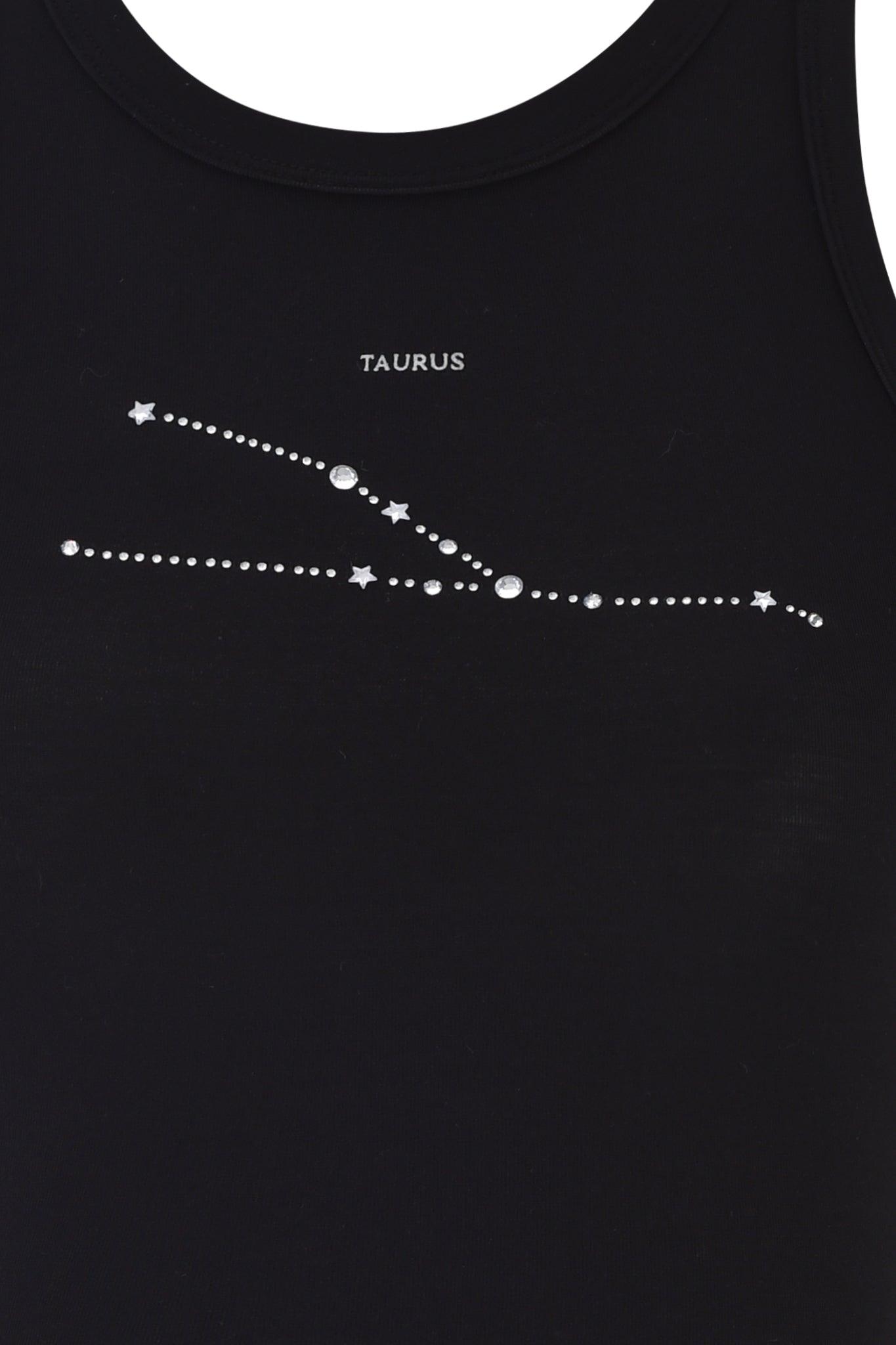 TAURUS ZODIAC TANK - BLACK Product Image