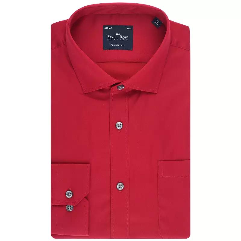Men's Savile Row Classic Fit Sateen Dress Shirt,  Product Image