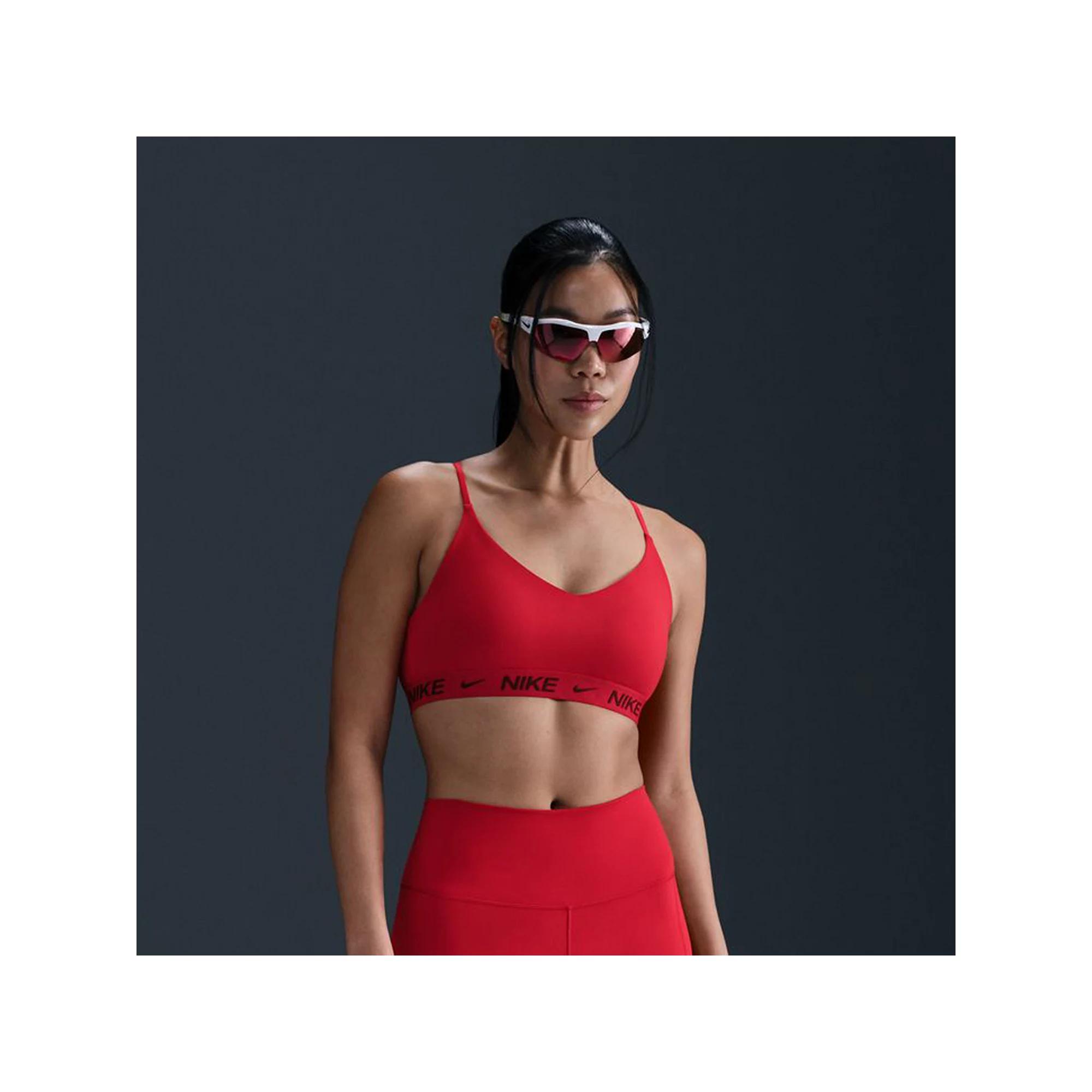 Nike Indy Light Support Padded Sports Bra, Women's, Size: XXL, University Red Product Image