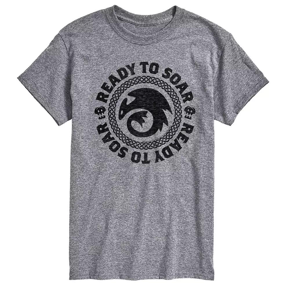 Big & Tall How To Train Your Dragon Ready To Soar Graphic Tee, Men's,  Product Image