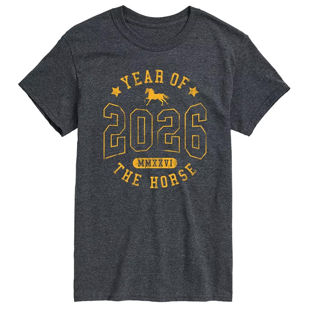 Men's Lunar New Year 2026 Year Of The Horse Graphic Tee,  Product Image