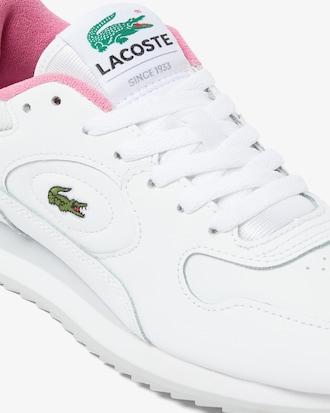 Women's Linetrack Leather Sneakers Product Image