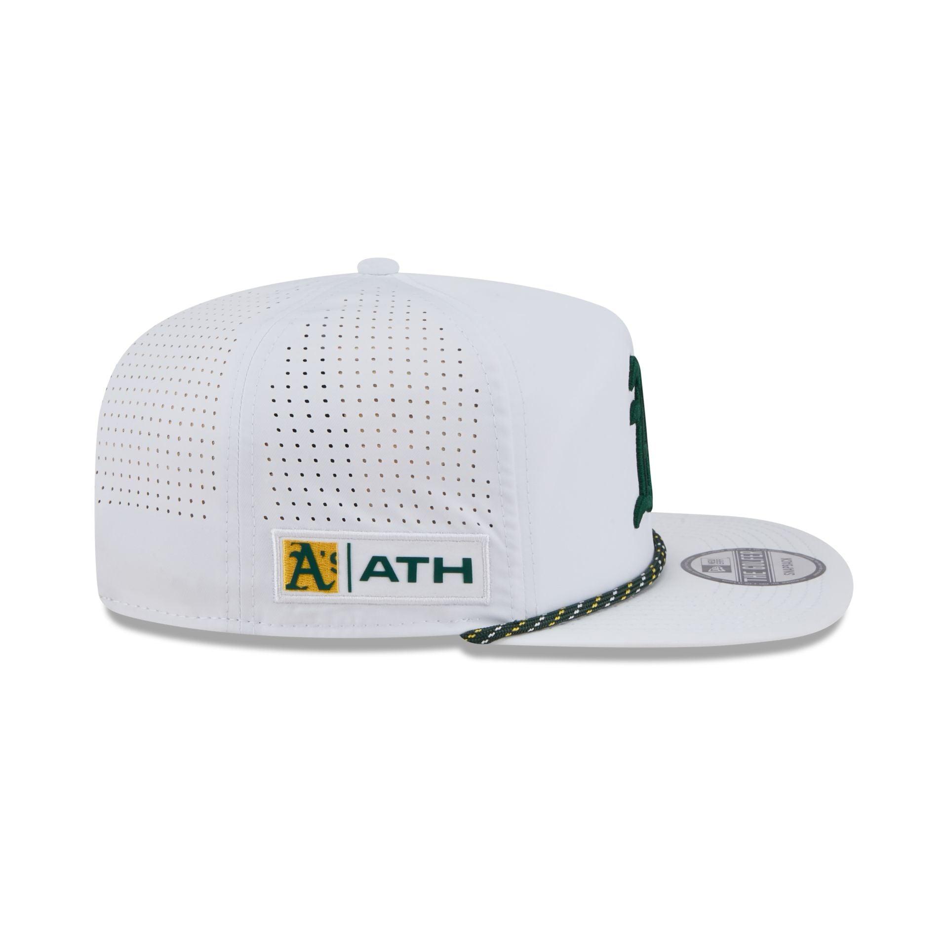 Athletics Optic White Performance Rope Golfer Hat Male Product Image