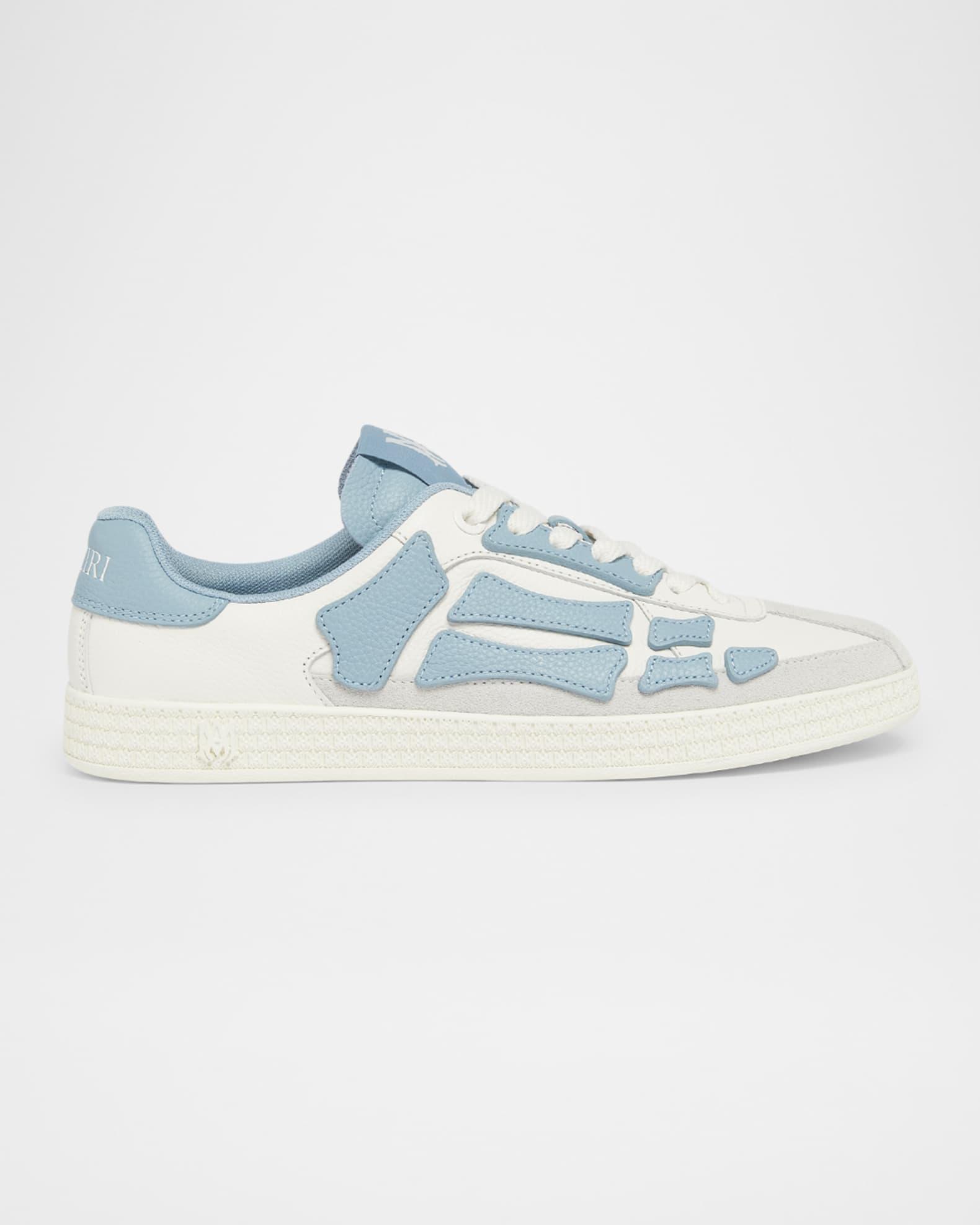 Men's Skel Collegiate-Inspired Suede Sneakers Product Image