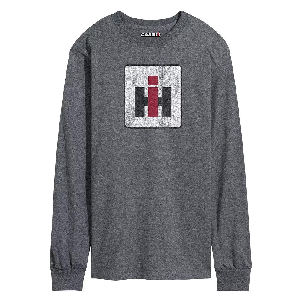 Men's Case IH Logo Distressed Long Sleeve,  Product Image