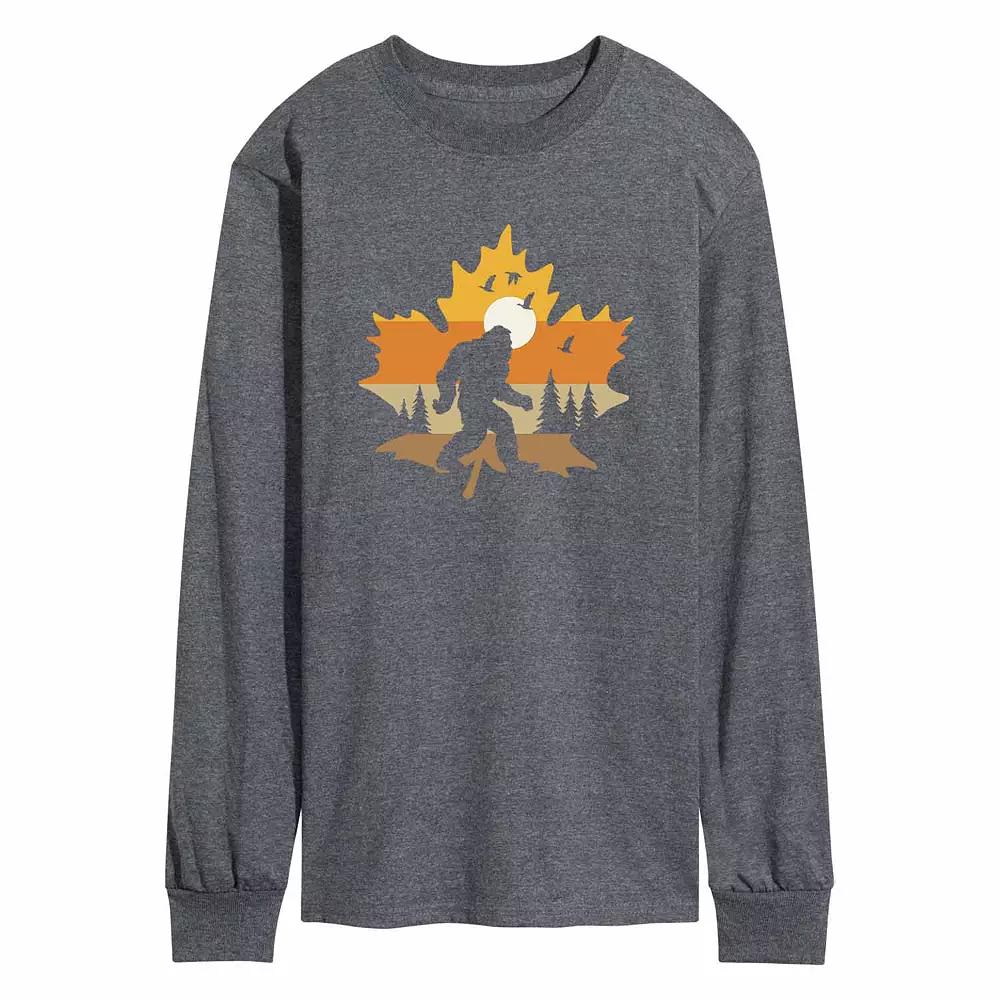 Men's Sasquatch Leaf Tee,  Product Image