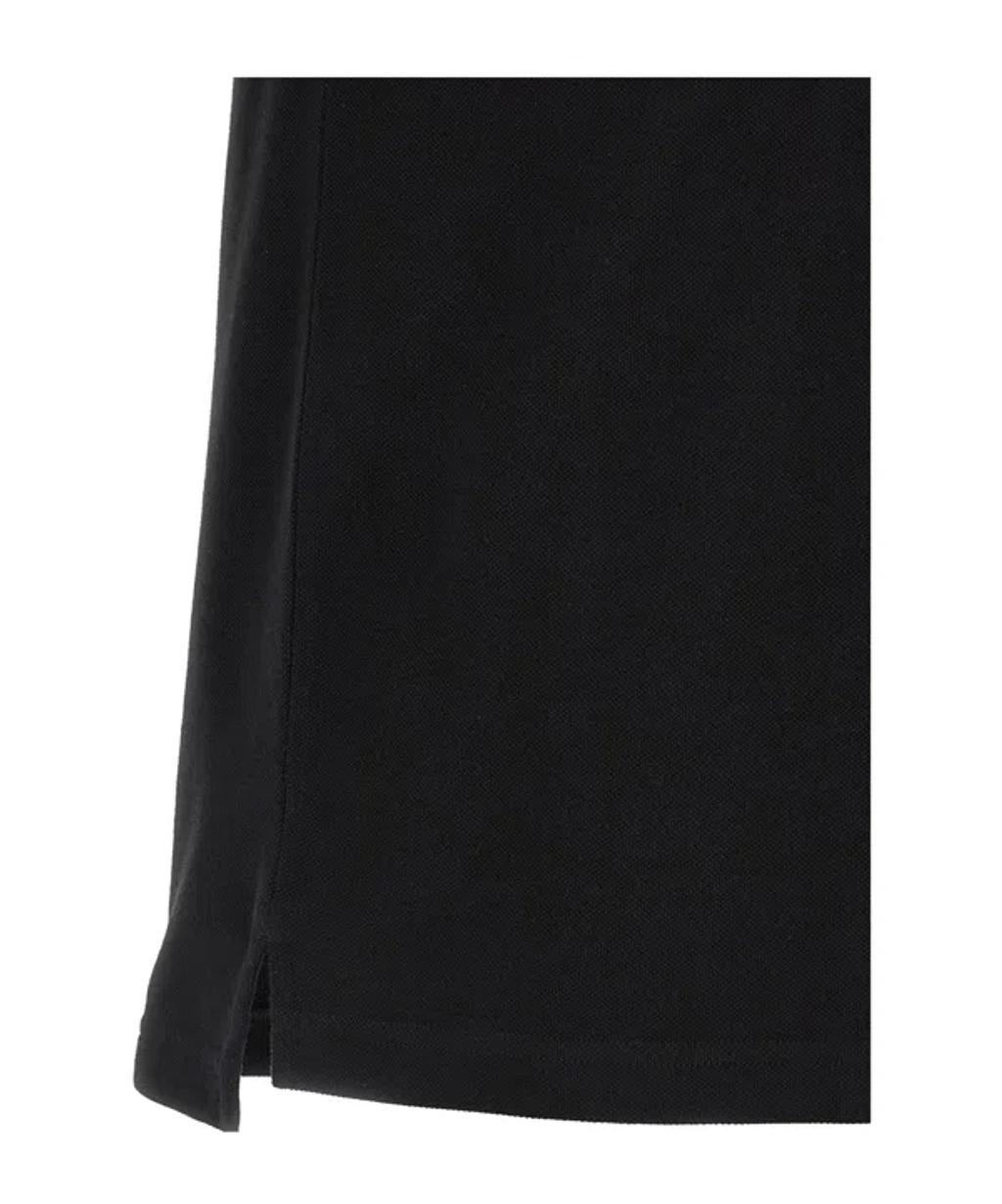 STONE ISLAND Mens Black Brand-patch Regular-fit Stretch-cotton Polo Shirt Xl Product Image