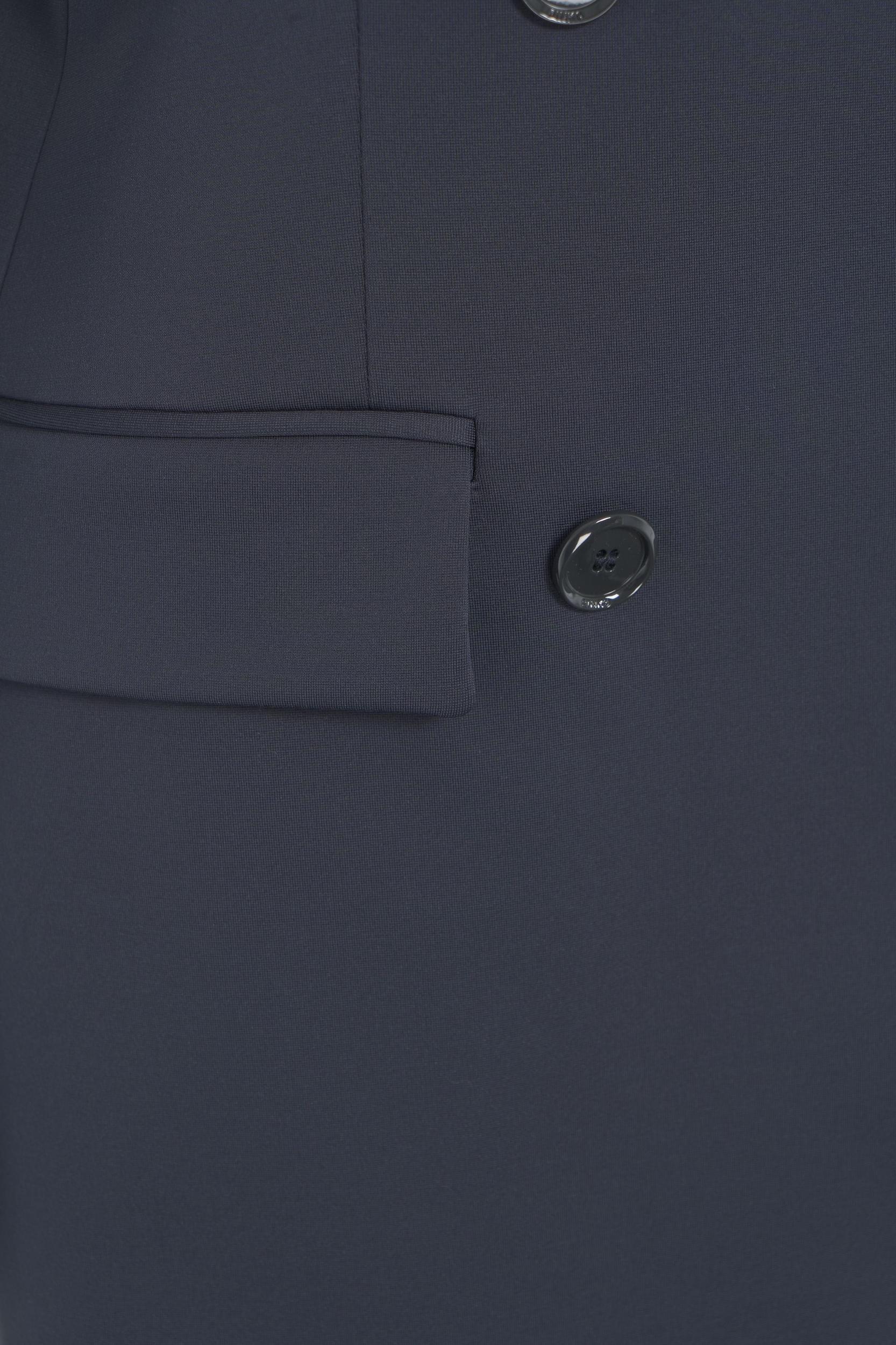 Double-breasted blazer in scuba Product Image