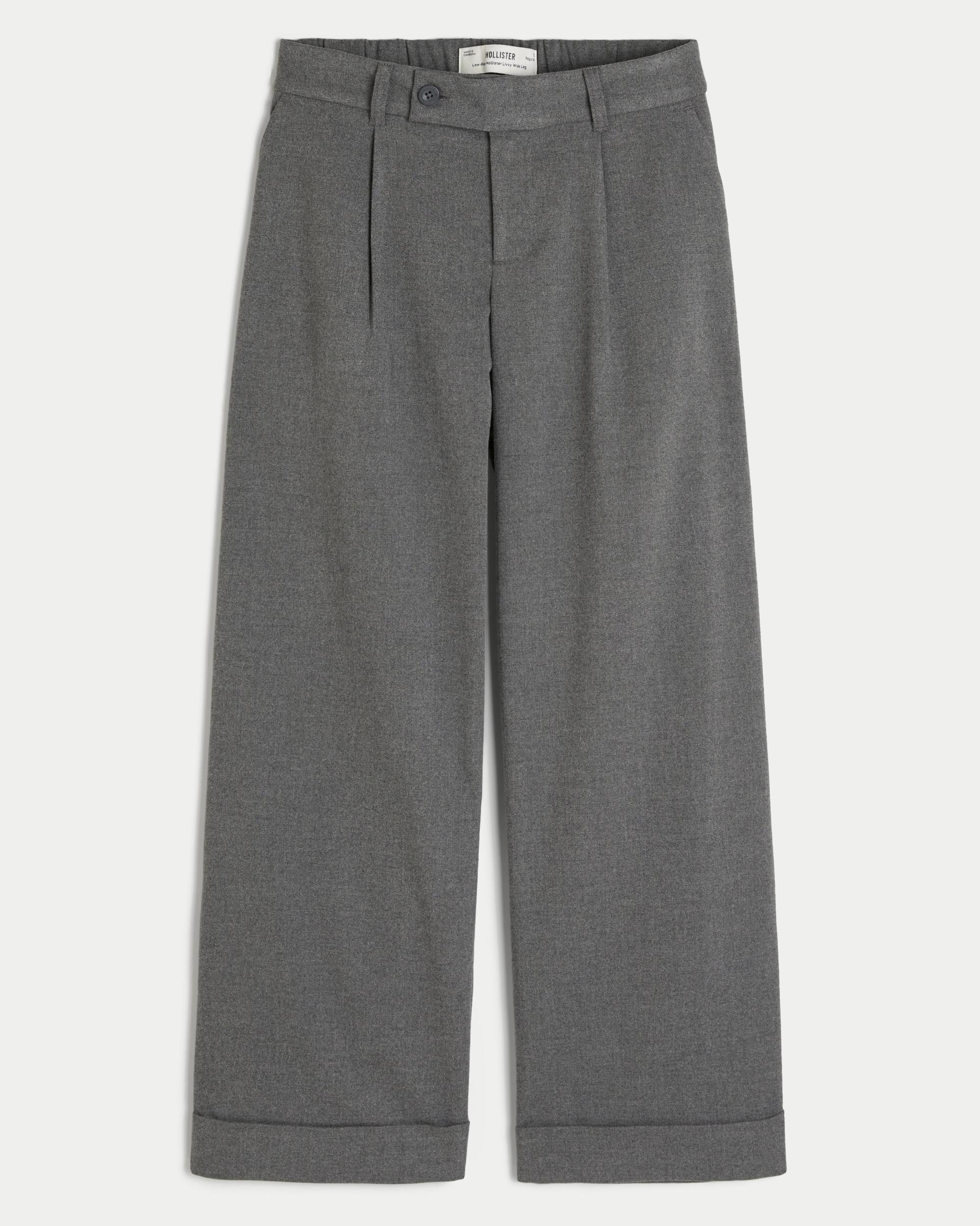 Hollister Livvy Low-Rise Wide-Leg Pants Product Image