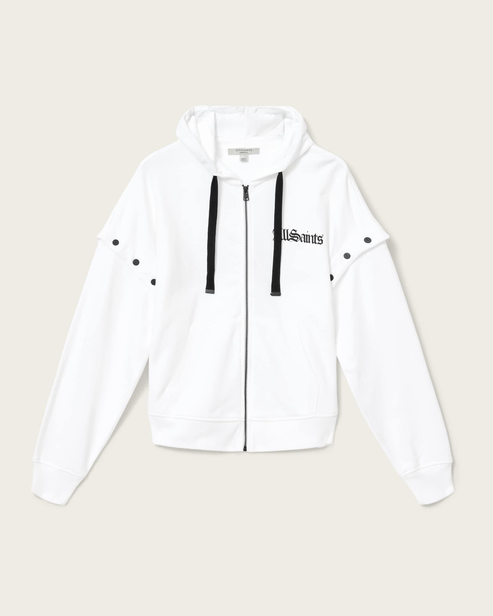 Gig Amphia Oversized Hoodie Optic White | ALLSAINTS US Product Image