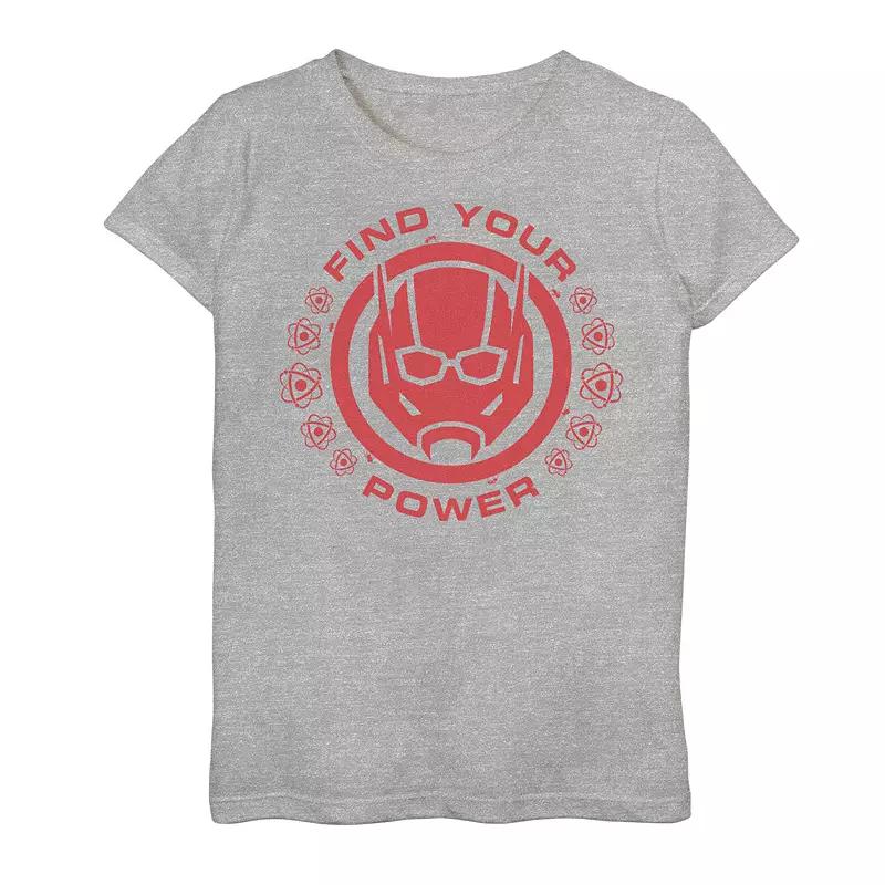 Girls 7-16 Marvel Ant-Man Find Your Power Red Logo Tee, Girl's,  Product Image