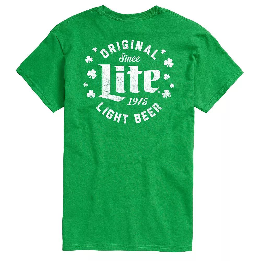 Men's Miller Lite St. Patrick's Day Graphic Tee,  Product Image