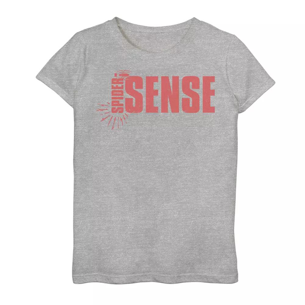 Girls 7-16 Marvel Spider-Man Spider-Sense Text Graphic Tee, Girl's,  Product Image