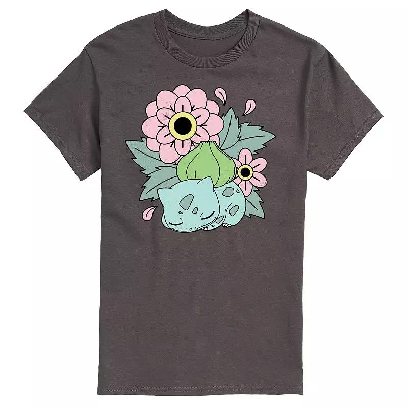 Men's Pokemon Bulba Flowers Tee,  Product Image
