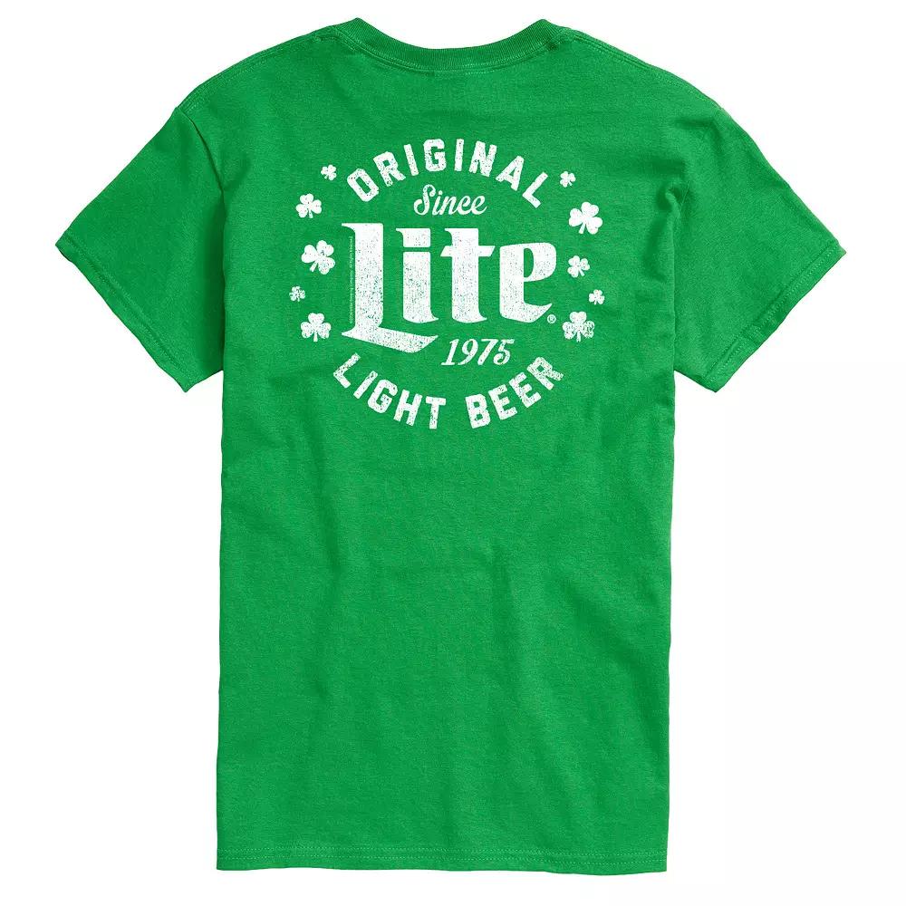 Men's Miller Lite St. Patrick's Day Graphic Tee,  Product Image