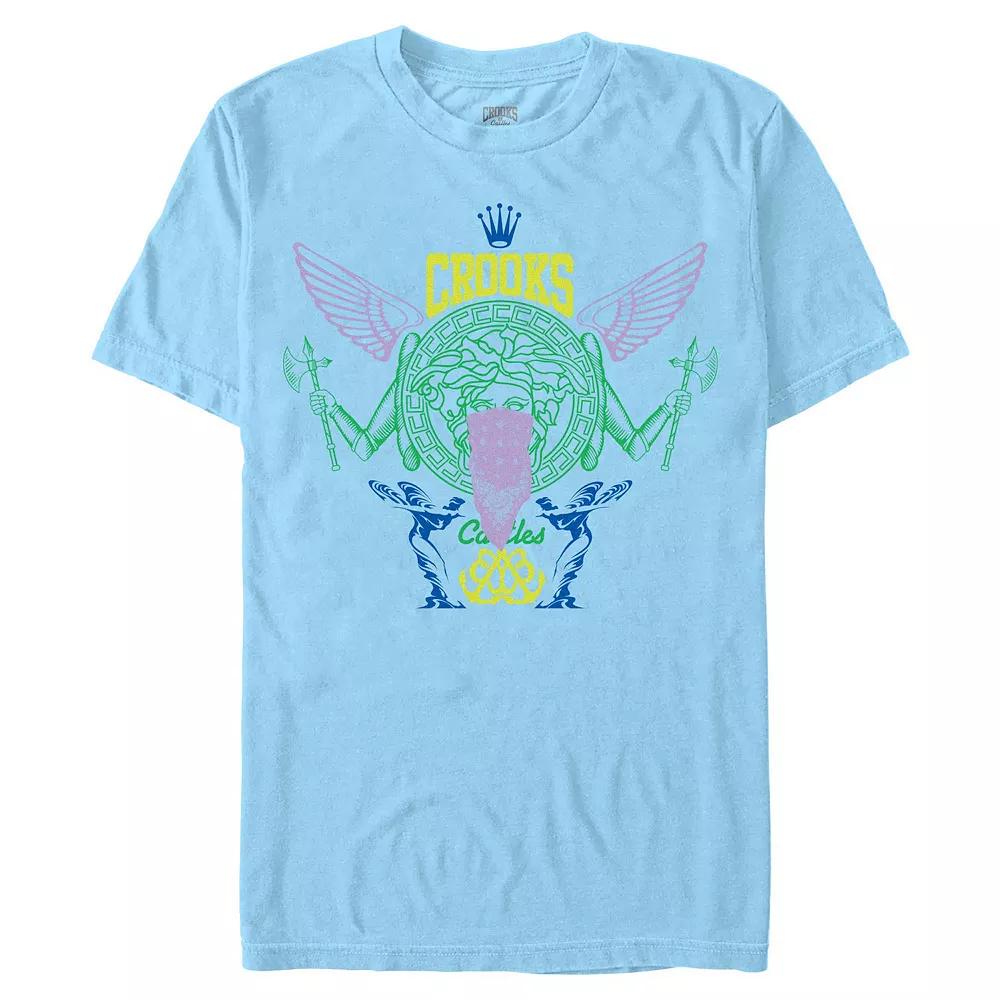 Men's Crooks And Castle The Medusa Bandit Crest Graphic Tee,  Product Image