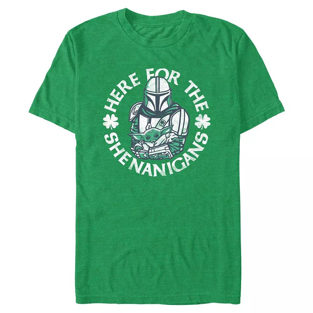 Big & Tall Star Wars The Mandalorian The Child Here For The Shenanigans Graphic Tee, Men's,  Product Image