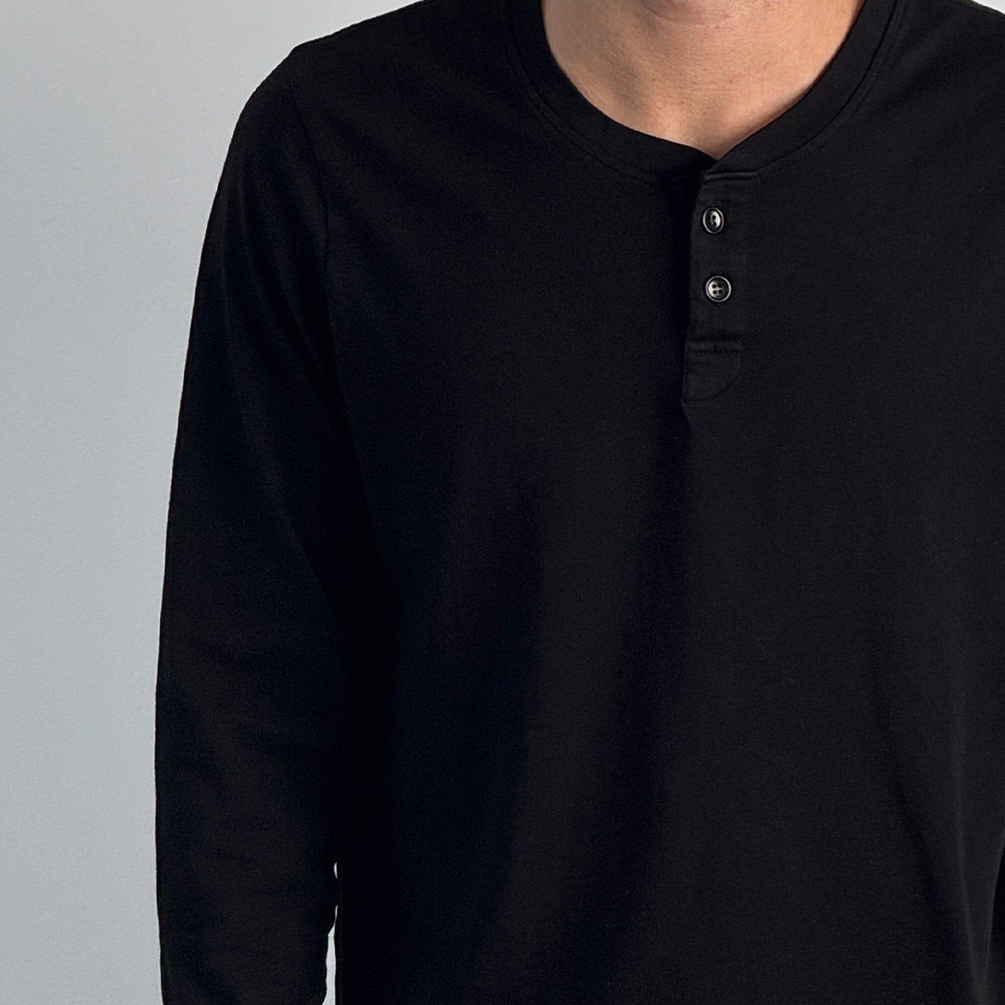 Los Feliz Crop Muscle Tee | Henley Long Sleeve Male Product Image