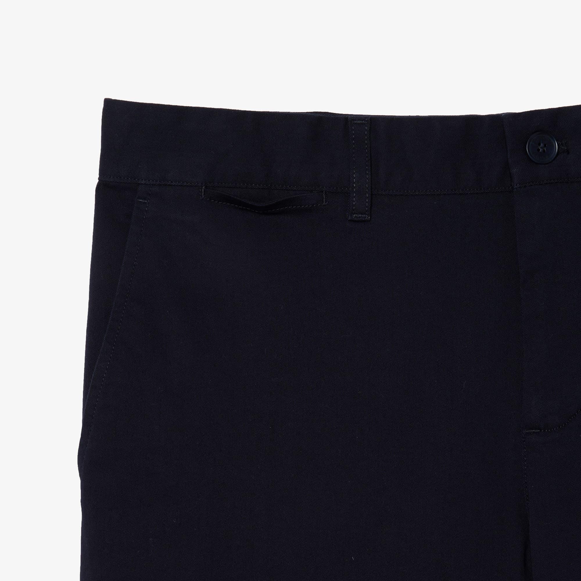 Men's Slim Fit Stretch Cotton Pants Product Image