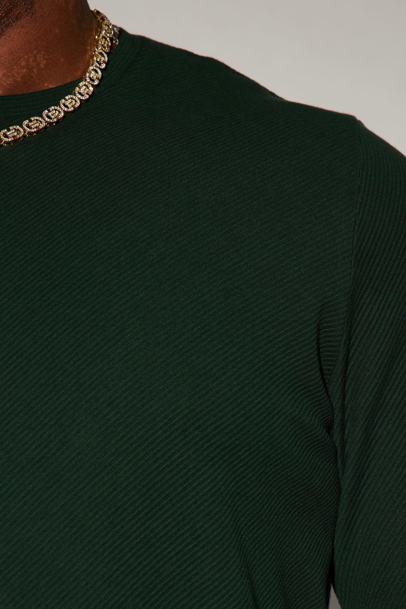 Composed Long Sleeve Tee - Hunter Product Image