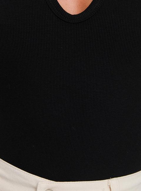 Find You Halter Bodysuit Black Product Image