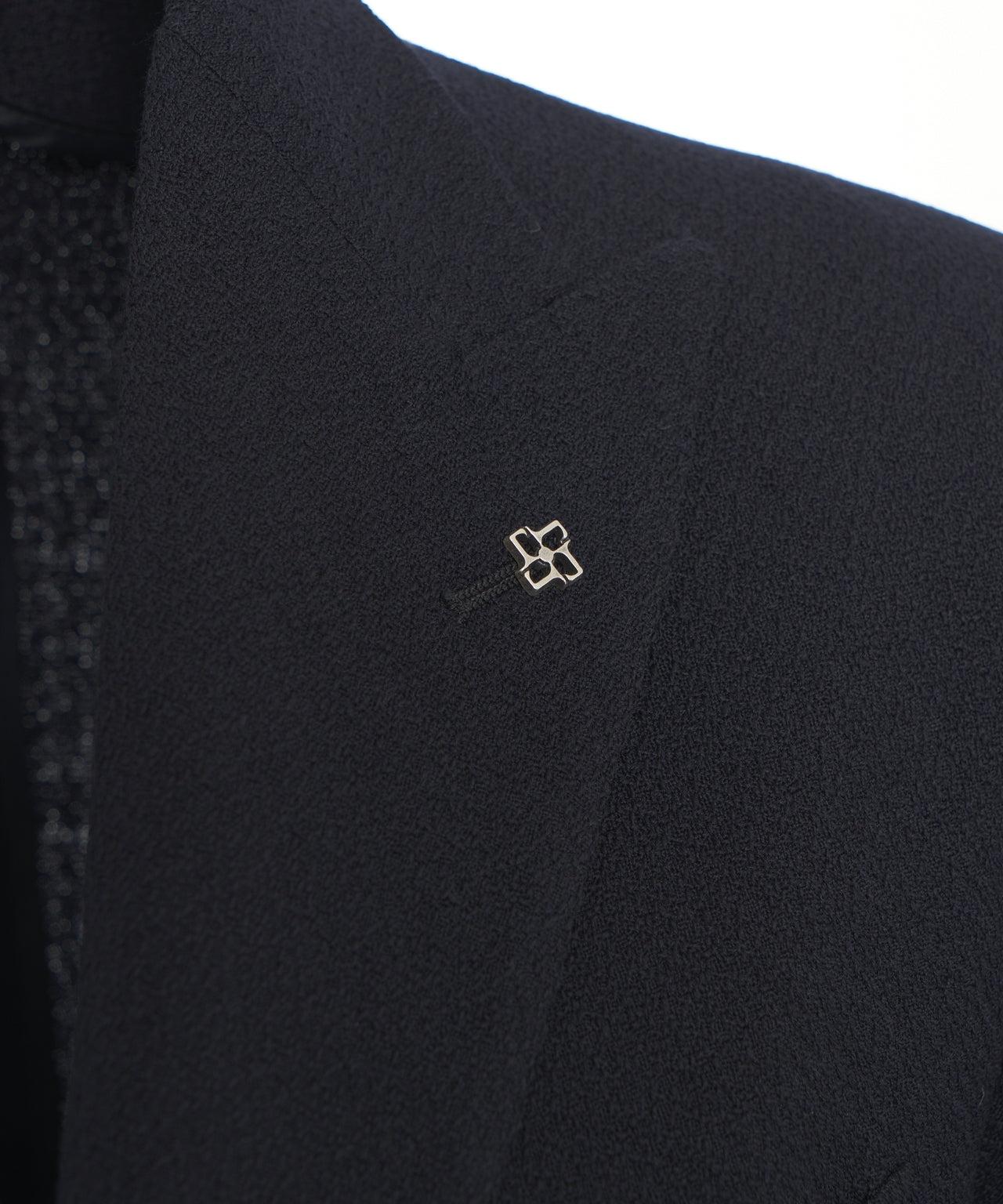 Textured virgin wool blazer Product Image