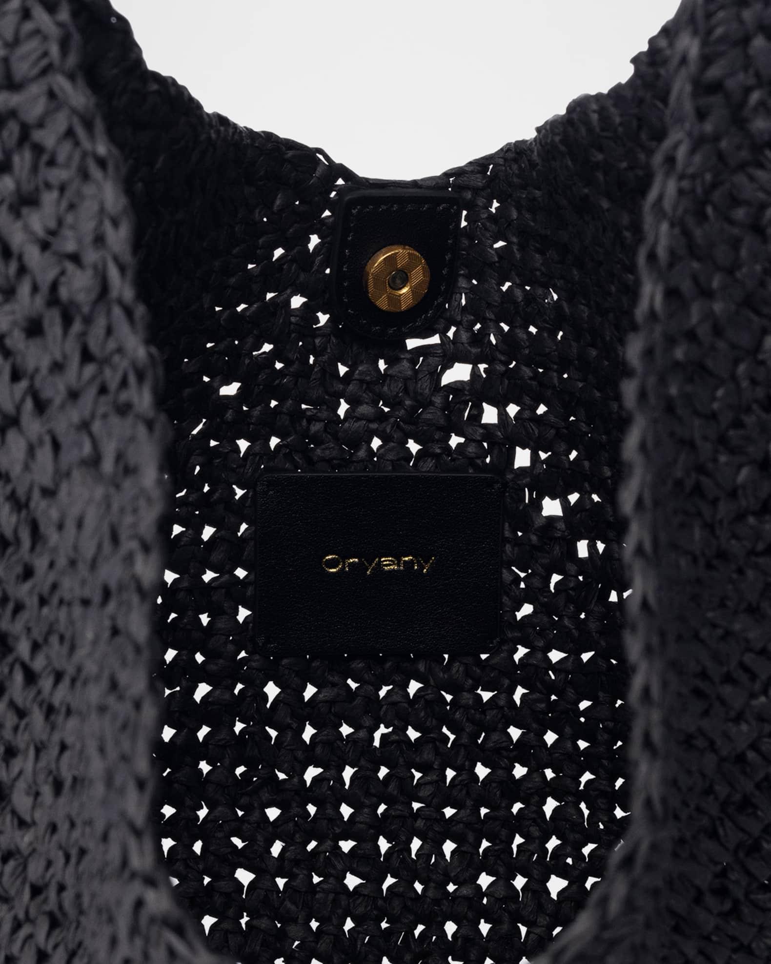 Triangle Crochet Raffia Shoulder Bag Product Image