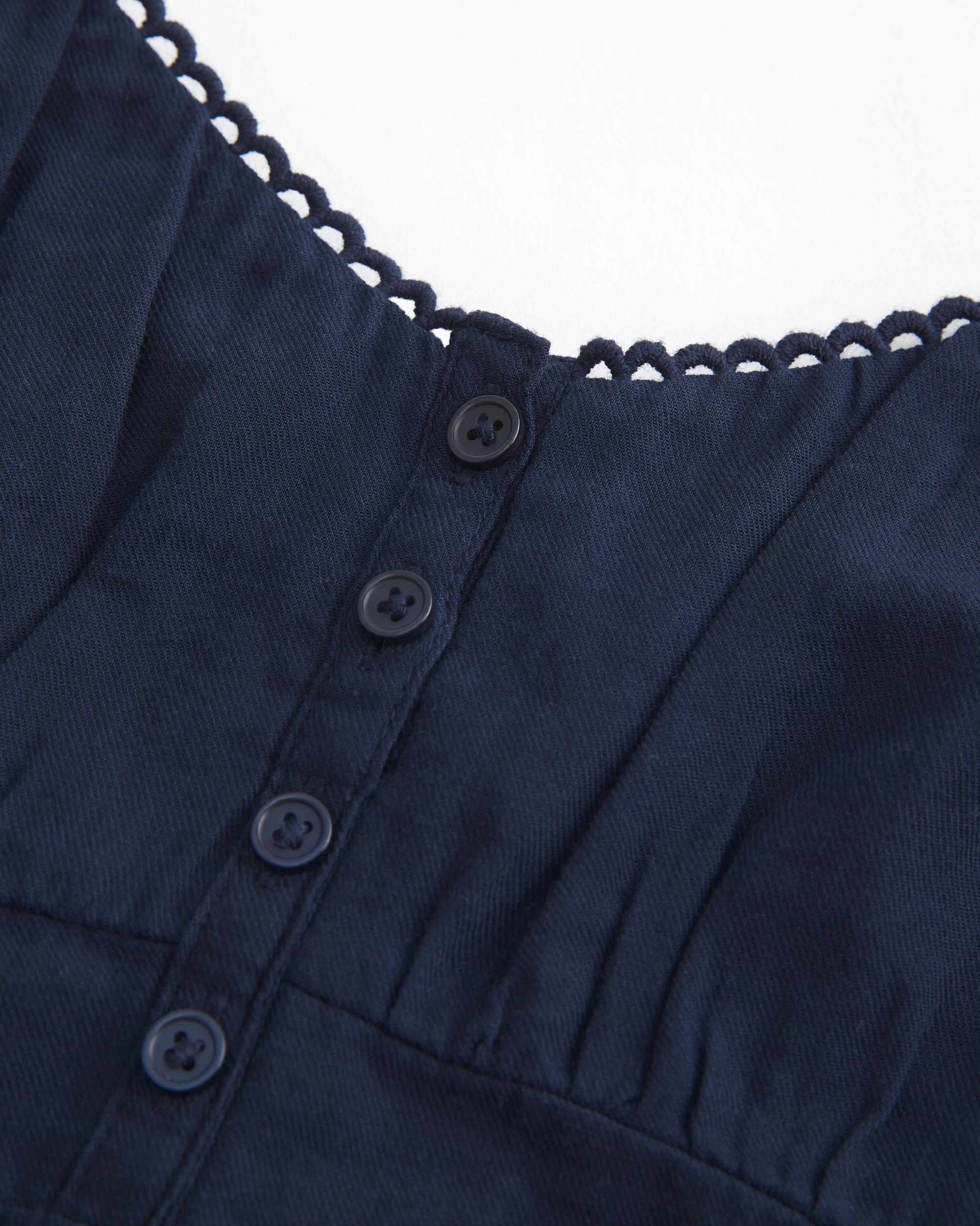 Easy Button Babydoll Top Product Image