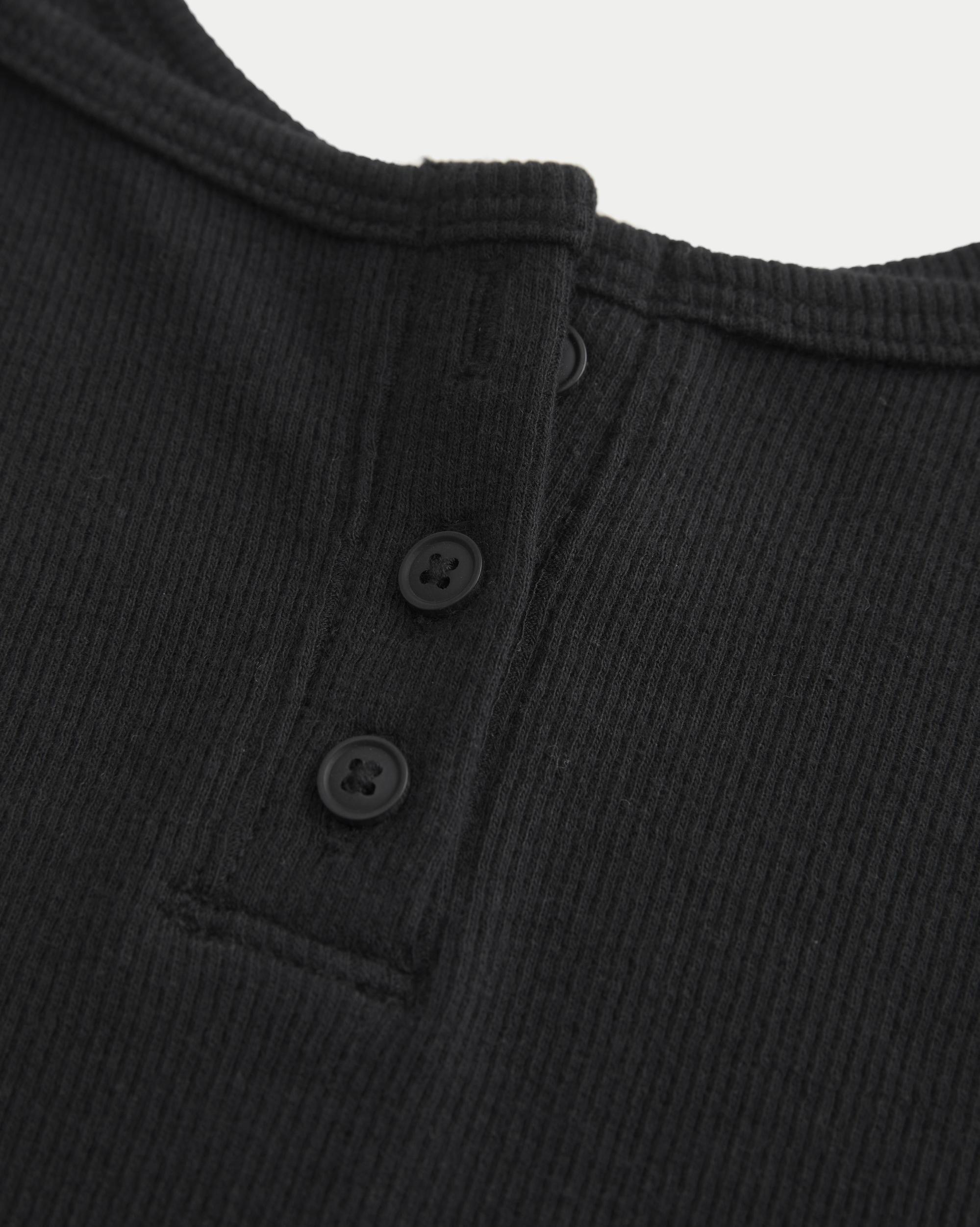 Ribbed Notch Henley Cami Product Image
