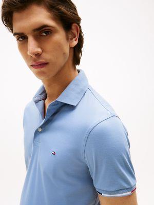Slim Fit Smooth Cotton Interlock Polo Product Image