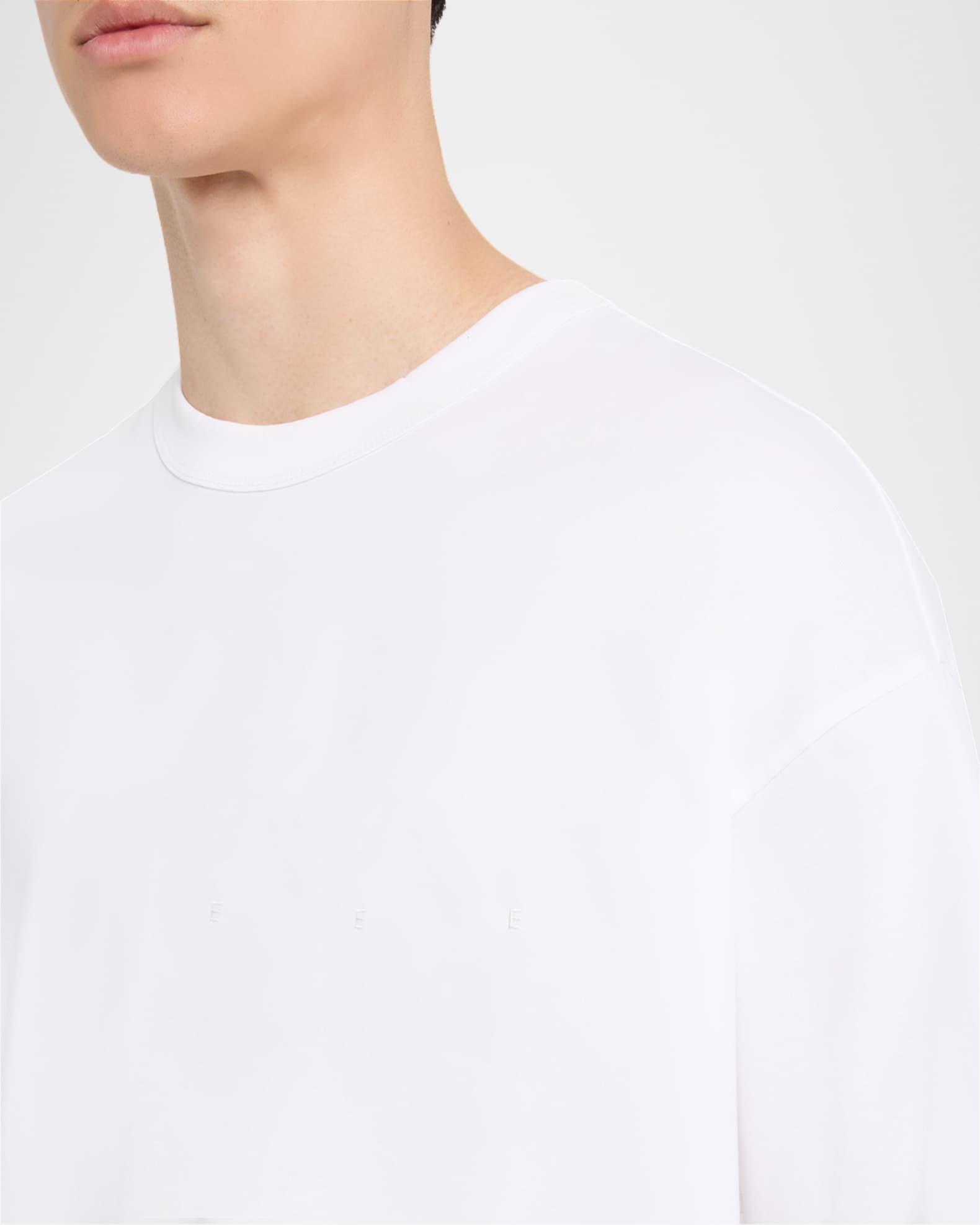 Men's Mercerized Jersey Crewneck T-Shirt Product Image