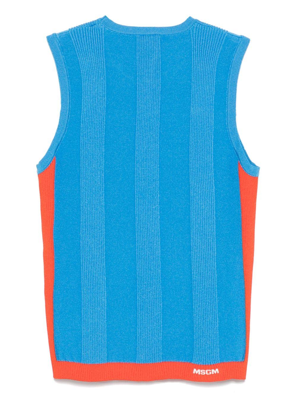 ribbed-knit vest Product Image