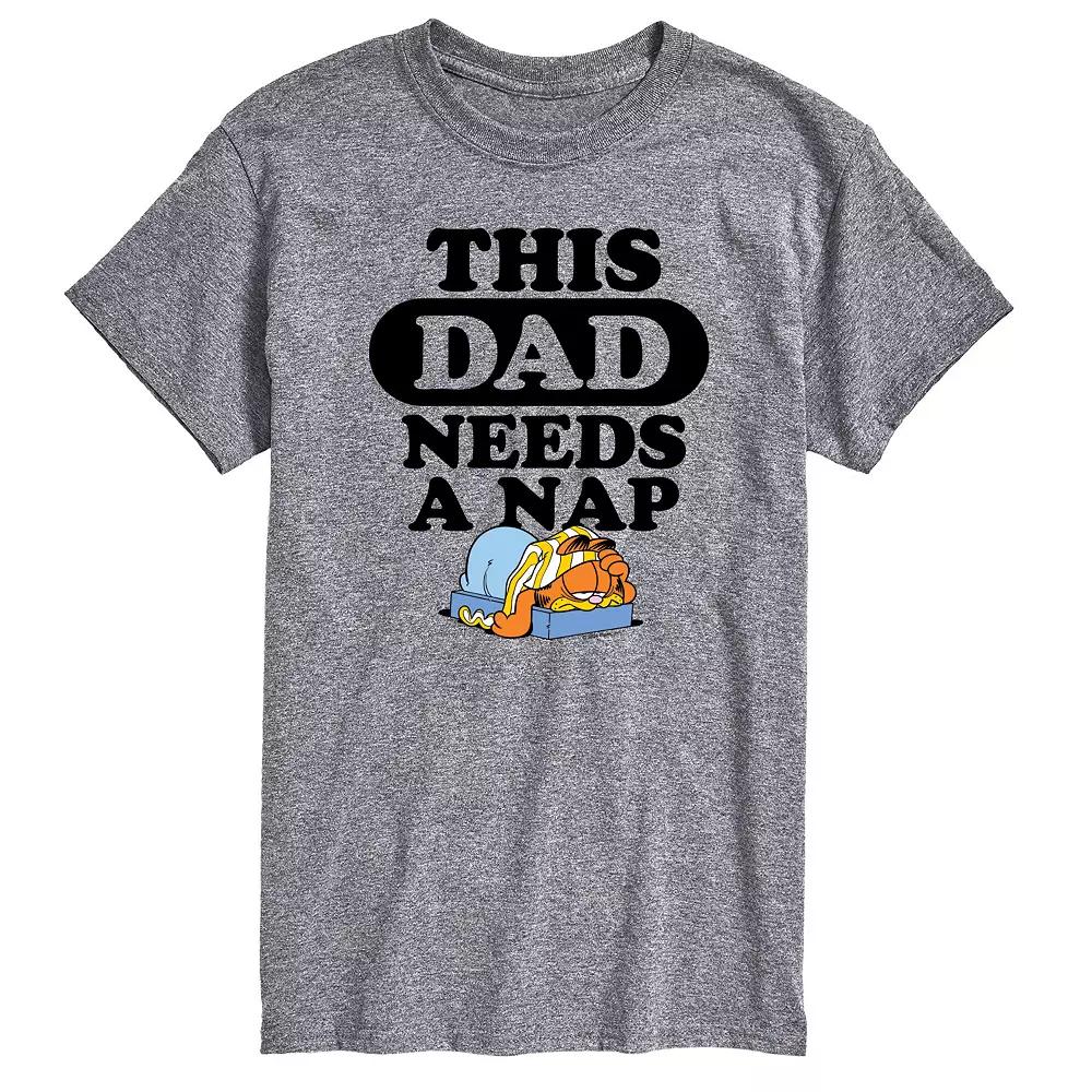 Men's Garfield This Dad Needs A Nap Graphic Tee,  Product Image