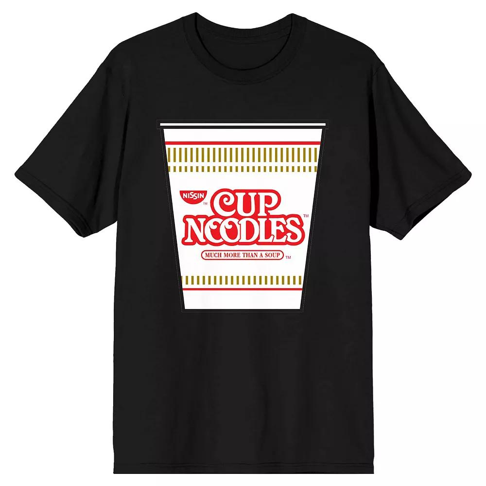 Men's Nissin Instant Cup Noodles Tee, Size: XXL, Black Product Image