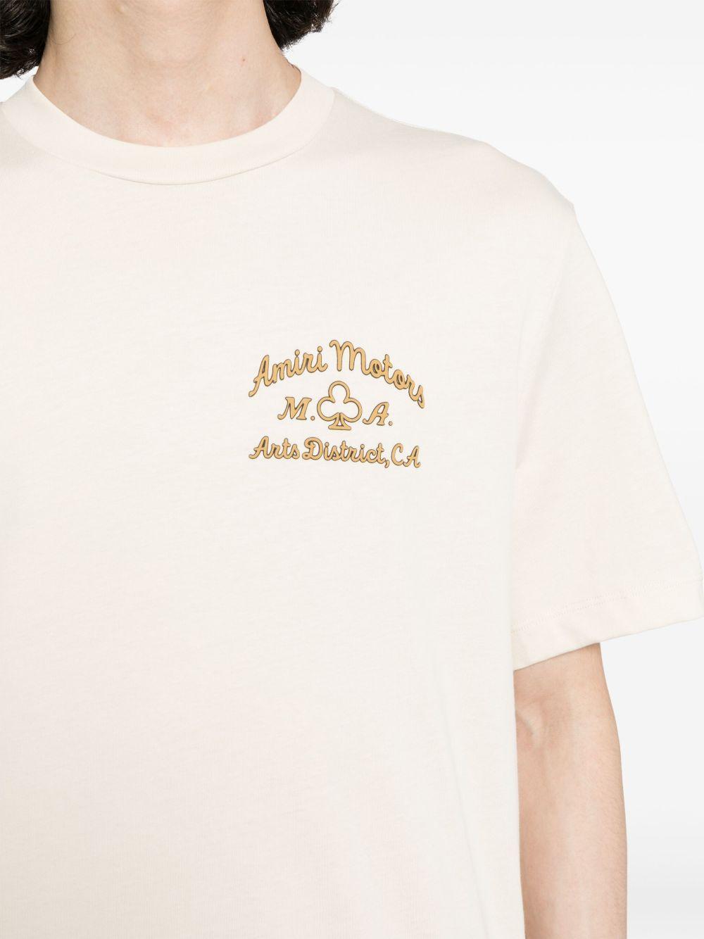 Motors cotton T-shirt Product Image