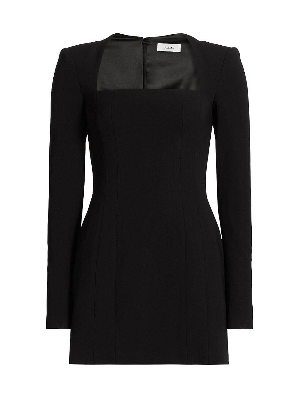 Womens Ella Long-Sleeve Minidress Product Image