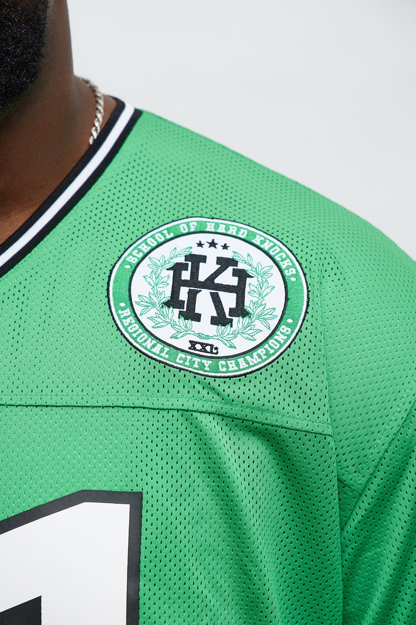 Short Sleeve Grind Academy Jersey - Green Male Product Image