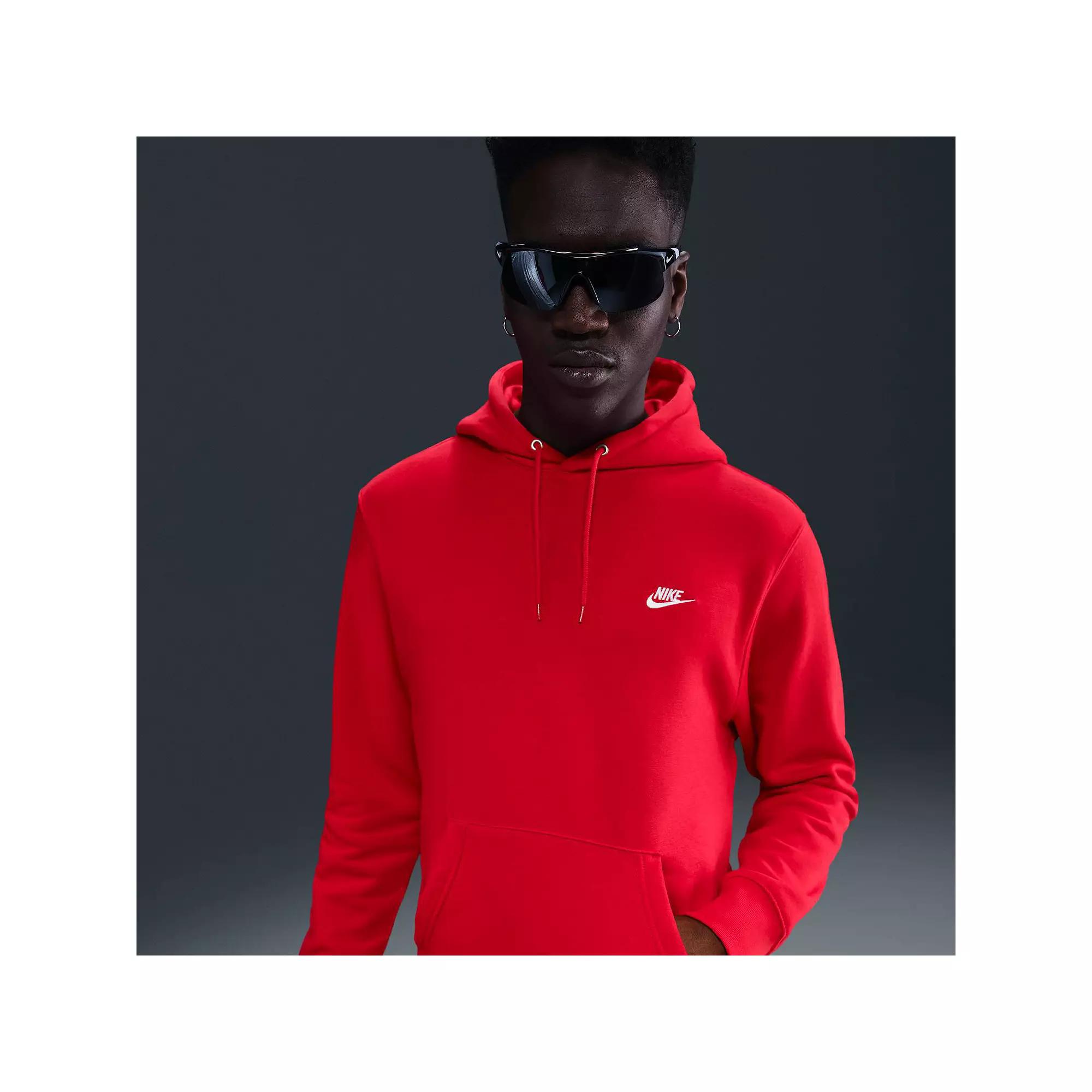 Men's Nike Club Pull-Over Fleece Hoodie,  Product Image