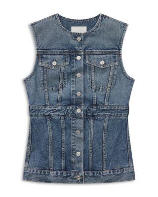 Idalene Denim Vest Product Image