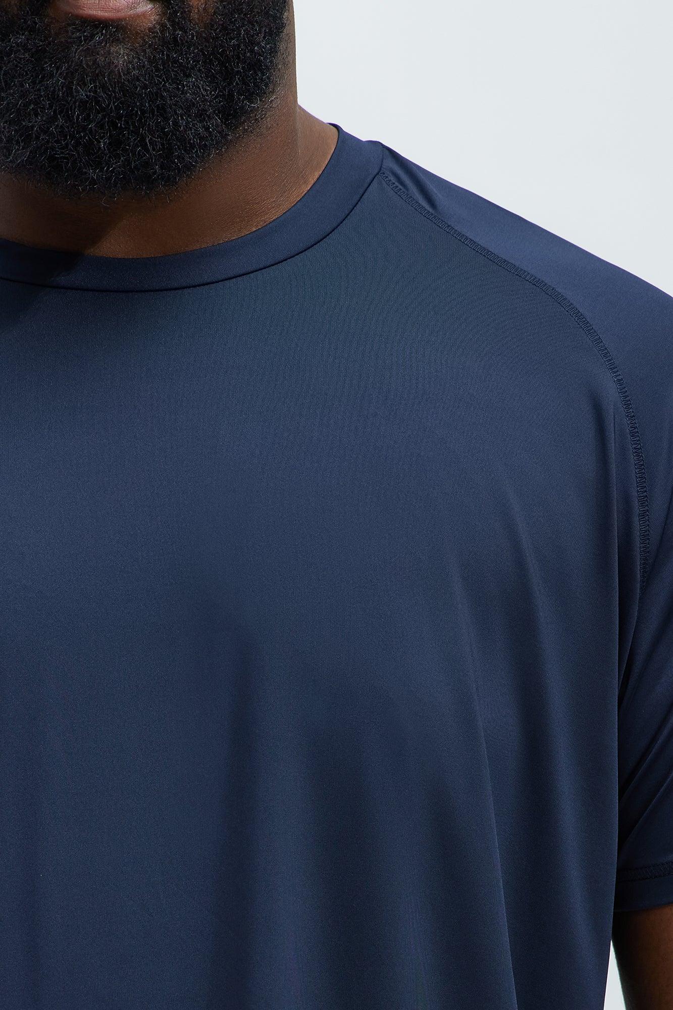 Vital Active Raglan Tee - Navy Product Image
