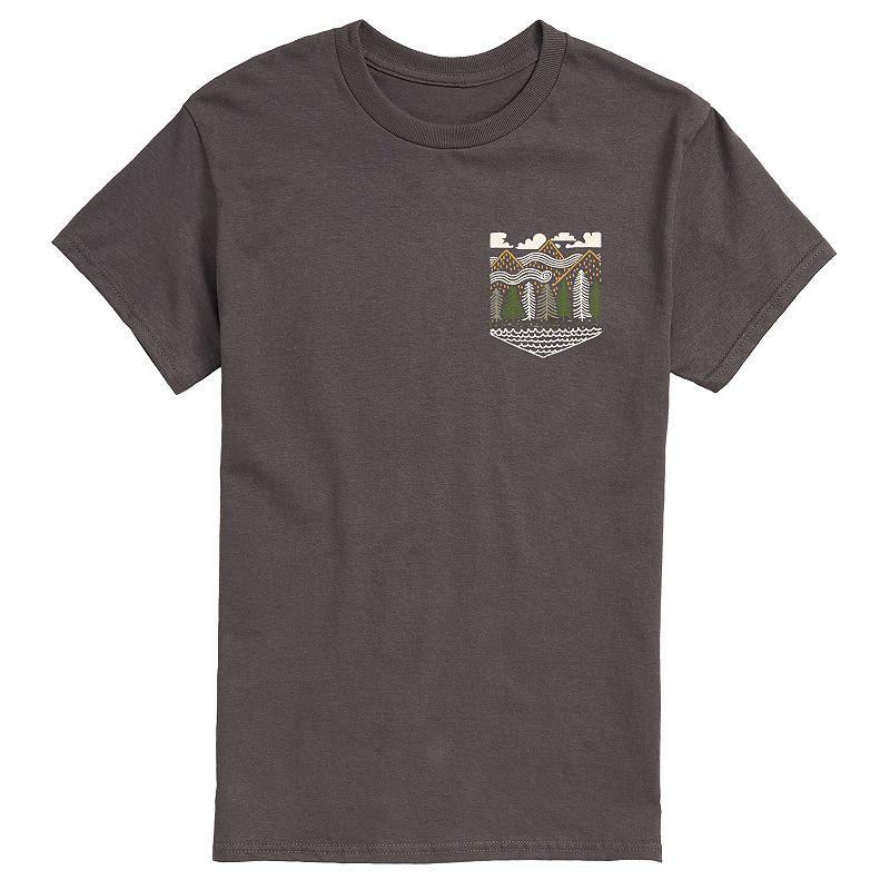 Men's Mountain Line Art Tee,  Product Image